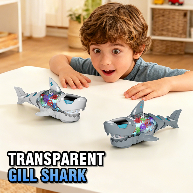 Kids Toys Entertainer - Electric Powered Shark Model with Lights&sound