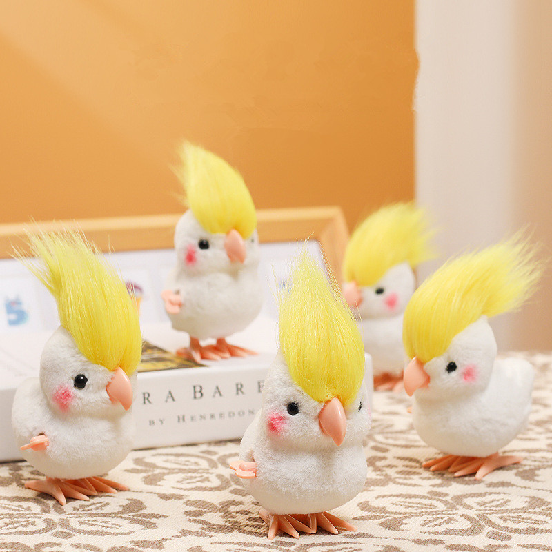 Kids' Toy - INS Kawaii Jumping Parrot Simulated Plush