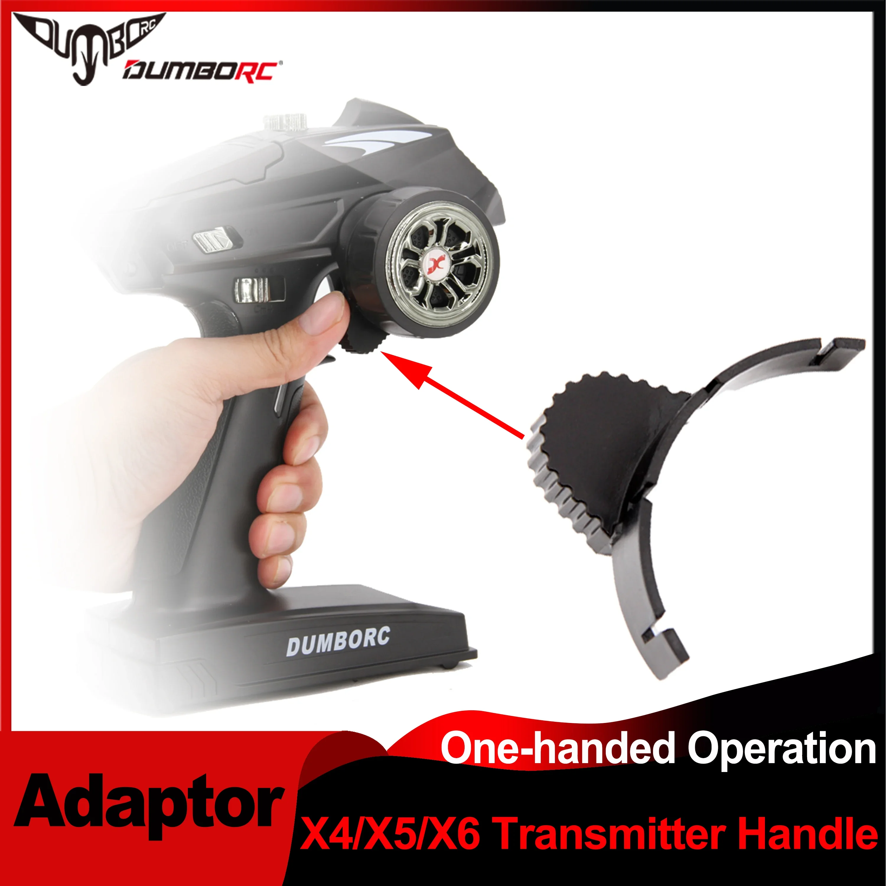 Kids Toys Remote Car - DUMBORC One-hand Steering Wheel Control Handle