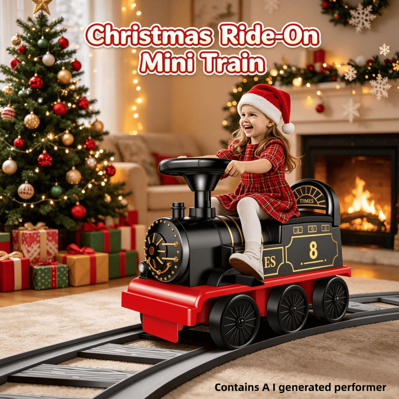 Kids Toys Electric Car - Electric Train Kids Riding Toy Ailway