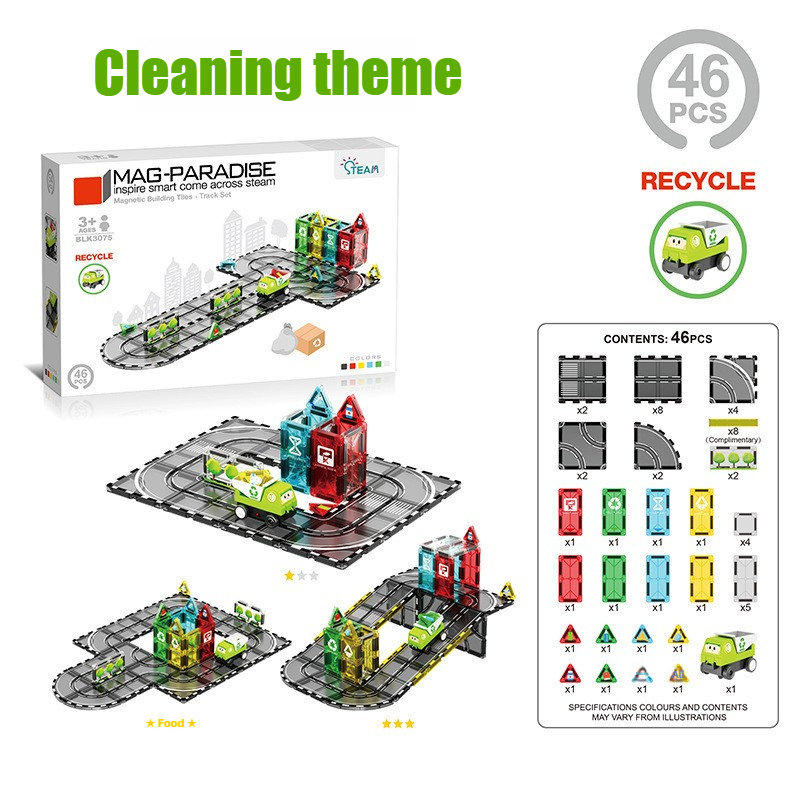 Creative Magnetism Electric Ra - Kids Toys Electric Car ulasan dan harga