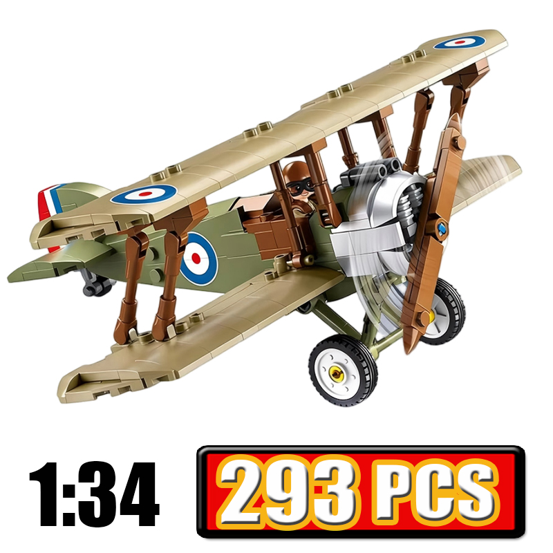 Military WW1 UK F. 1 Biplane S - Kids Toys Uk ulasan dan harga