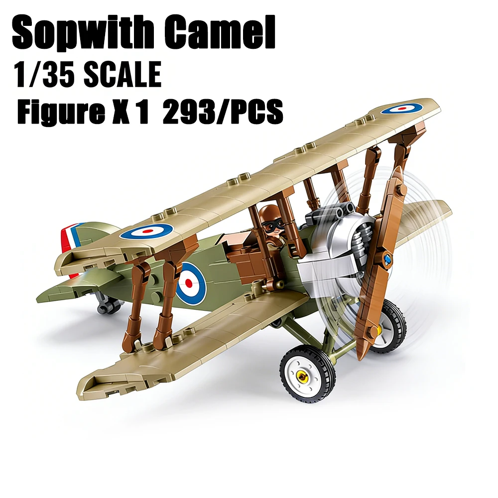 Military WW1 UK F. 1 Biplane S - Kids Toys Uk ulasan dan harga
