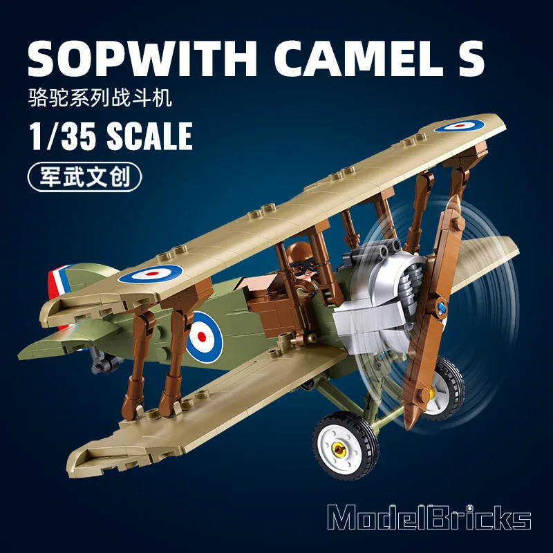 Military WW1 UK F. 1 Biplane S - Kids Toys Uk ulasan dan harga