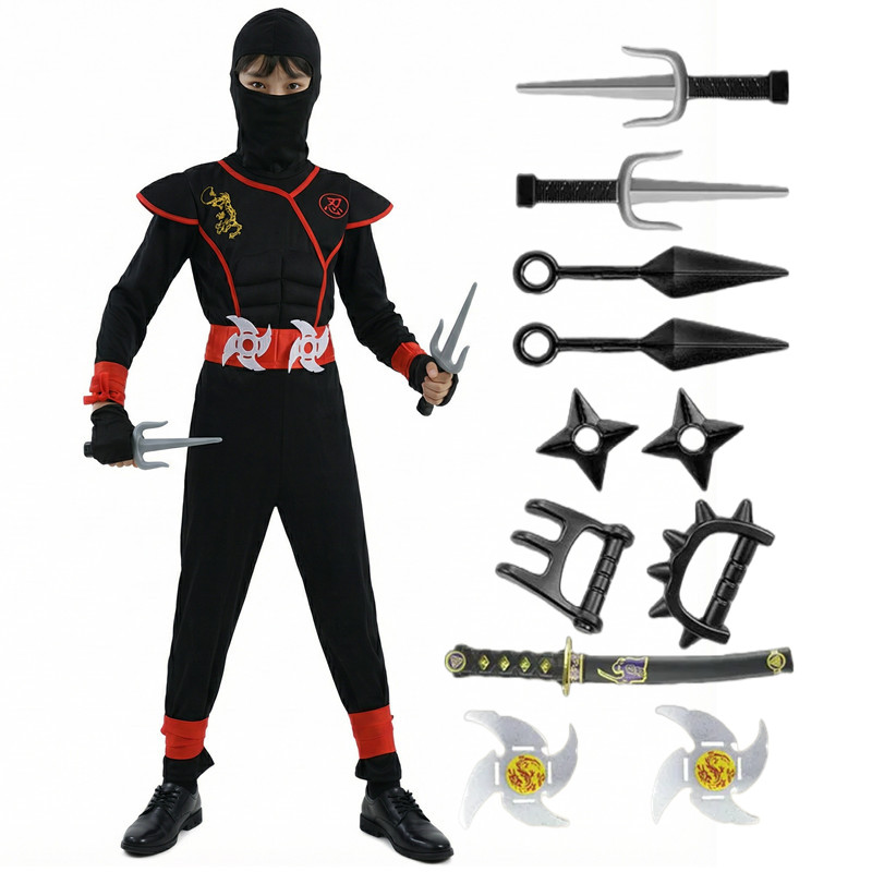 Black and Blue Ninja Costume f - Kids Toys Movie ulasan dan harga