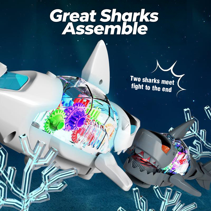 Electric Powered Shark Model w - Kids Toys Entertainer ulasan dan harga
