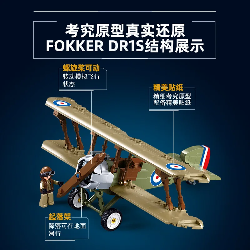Sopwith Camel WW1 Fighter Jet  - Kids Toys Uk ulasan dan harga