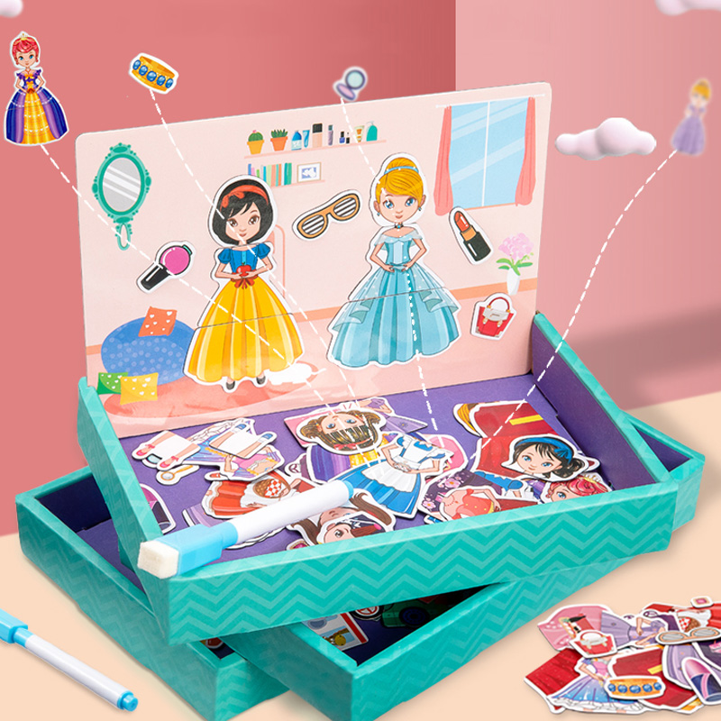 Multifunction Animal Puzzle Pa - Magnetic Drawing Board ulasan dan harga