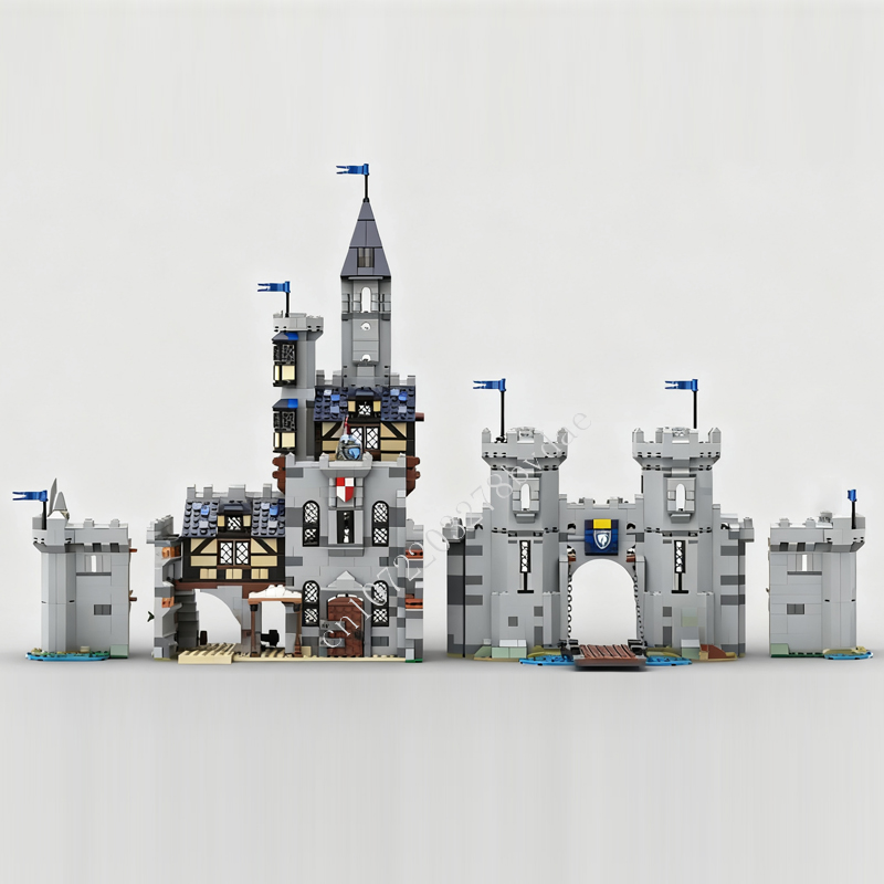 2350PCS MOC Medieval Castle Pu - Kids Toys Horse ulasan dan harga