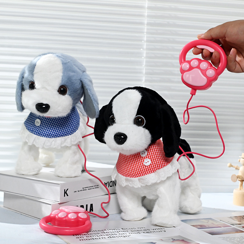 Pull String Electric Puppy Sof - Kids Toys Dog ulasan dan harga
