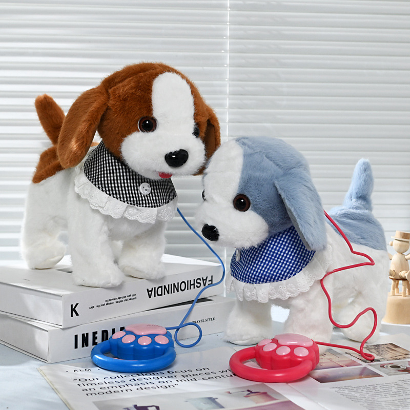 Pull String Electric Puppy Sof - Kids Toys Dog ulasan dan harga