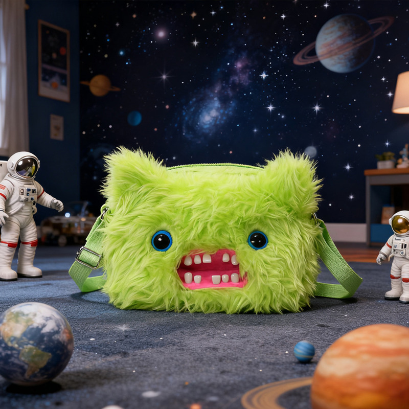 Cute Monster Plush Crossbody B - Kids Toys Hong Kong ulasan dan harga