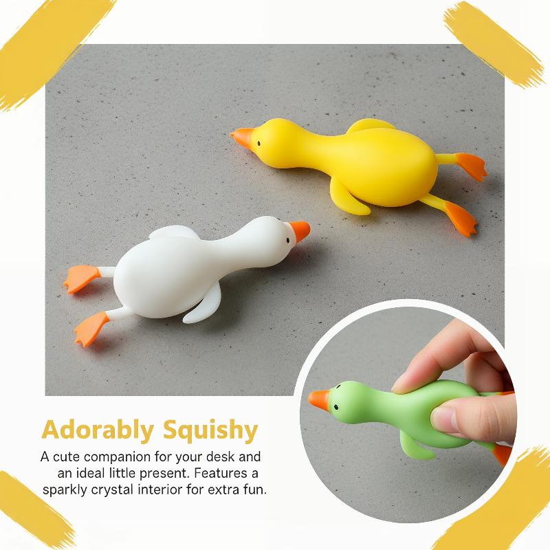 Squeezable Duck Stress Relieve - Kids Toys Yellow ulasan dan harga