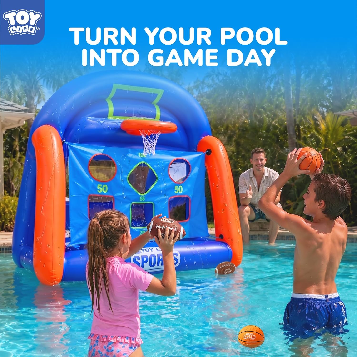 Multi-Sport Pool Games Inflata - Kids' Toy ulasan dan harga