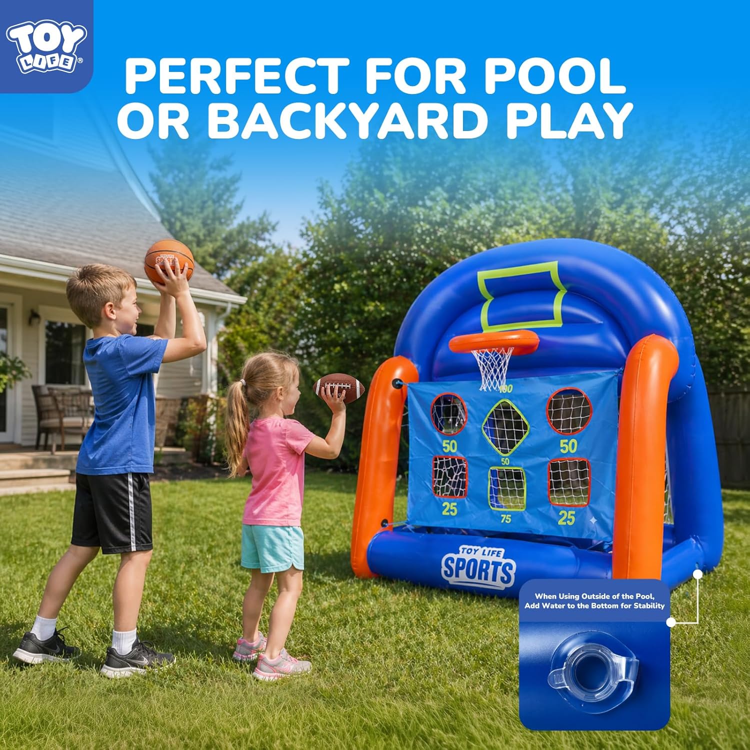 Multi-Sport Pool Games Inflata - Kids' Toy ulasan dan harga