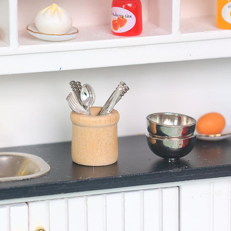 Miniature Kitchen Utensils Set - Play Kitchen Set ulasan dan harga