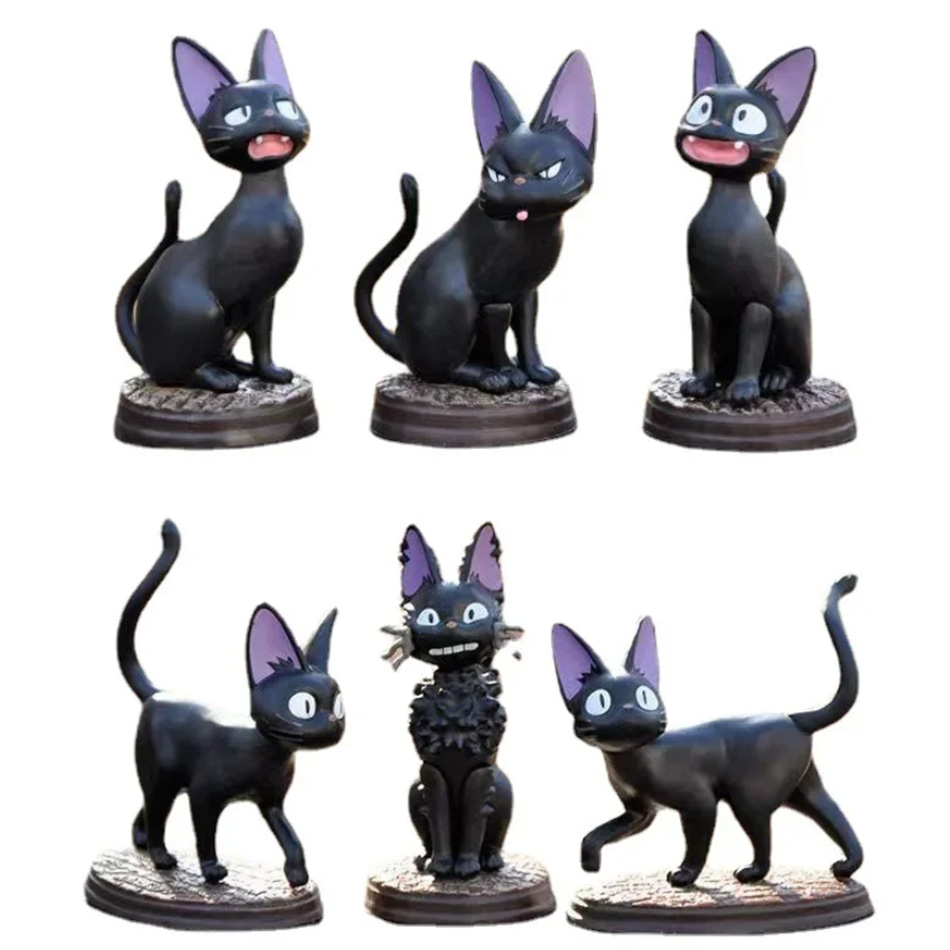6pcs/set Cartoon Black Cat Jij - Kids Toys Jiji ulasan dan harga