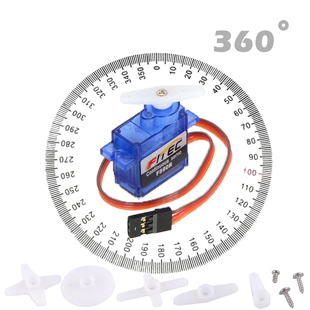 Feetech Mini FS90R Micro Servo - Kids Toys Remote Car ulasan dan harga