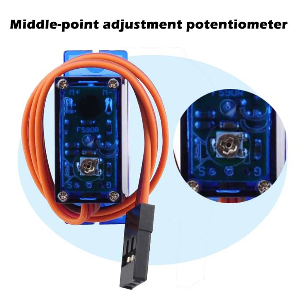 Feetech Mini FS90R Micro Servo - Kids Toys Remote Car ulasan dan harga