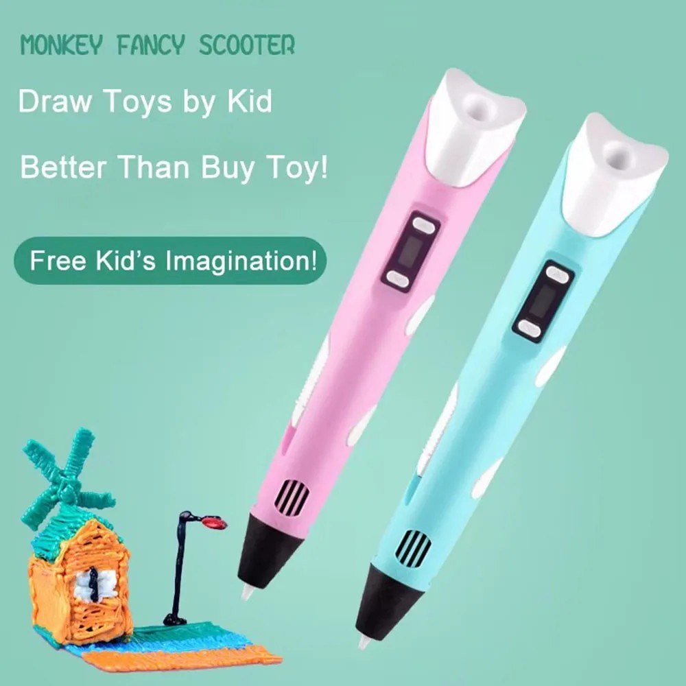 New 3D Printing Pen Children 3 - Kids Toys Uk ulasan dan harga
