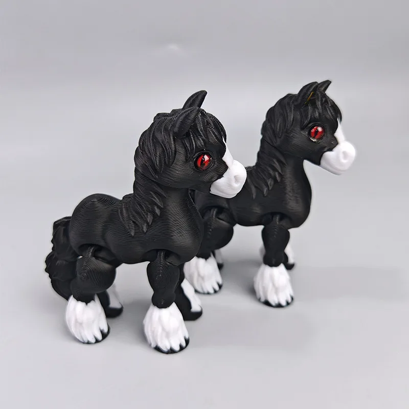 3D Printed Multi-joint Movable - Kids Toys Horse ulasan dan harga