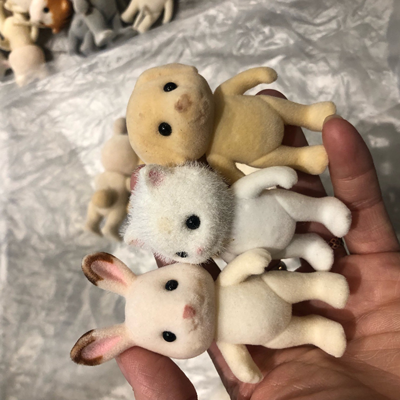 1PCS Forest Family Animal Figu - Kids Toys Dog ulasan dan harga