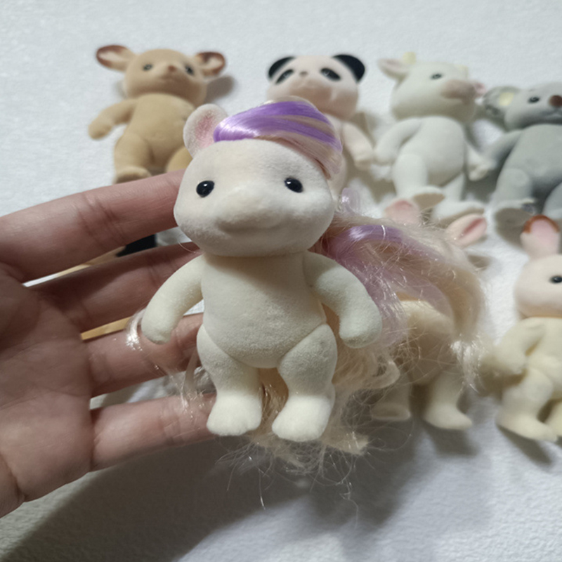 1PCS Forest Family Animal Figu - Kids Toys Dog ulasan dan harga