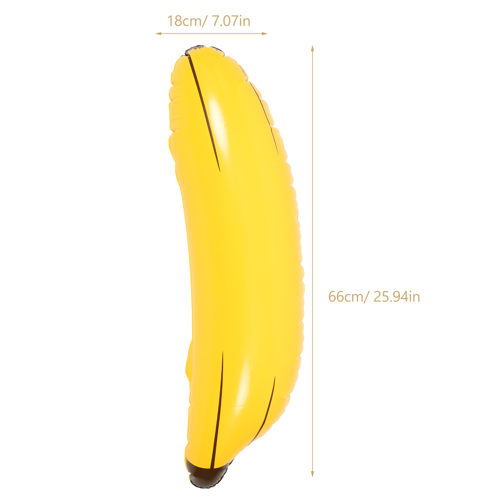 6 Pcs Inflatable Banana Toys Y - Kids Toys Yellow ulasan dan harga
