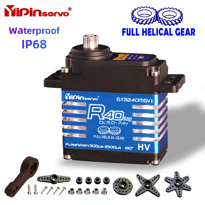 Waterproof IP68 RC Servo 40kg  - Kids Toys Remote Car ulasan dan harga