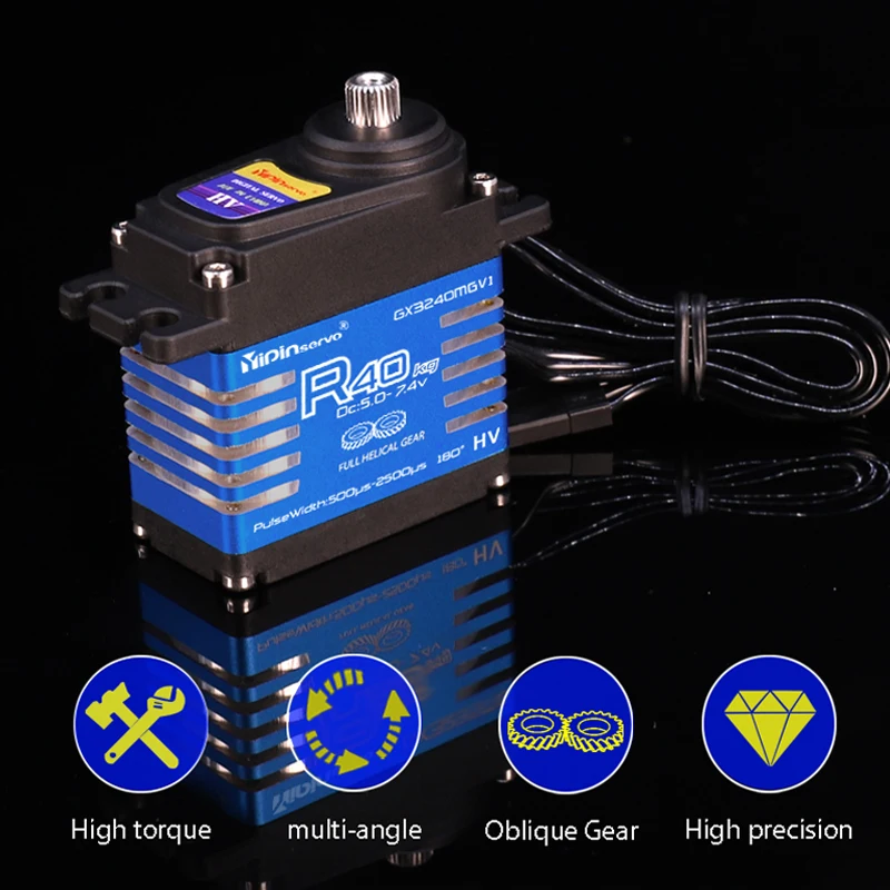 Waterproof IP68 RC Servo 40kg  - Kids Toys Remote Car ulasan dan harga