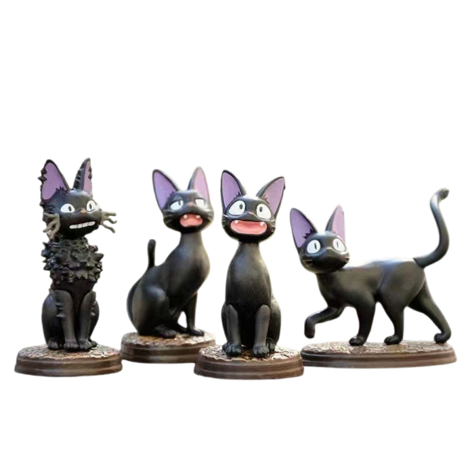 6pcs/set Cartoon Black Cat Jij - Kids Toys Jiji ulasan dan harga