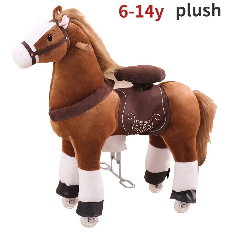 Multi-Color Jumping Horse Larg - Kids Toys Horse ulasan dan harga