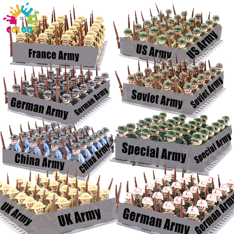 Kids Toys WW2 24pcs/set Milita - Kids Toys Uk ulasan dan harga