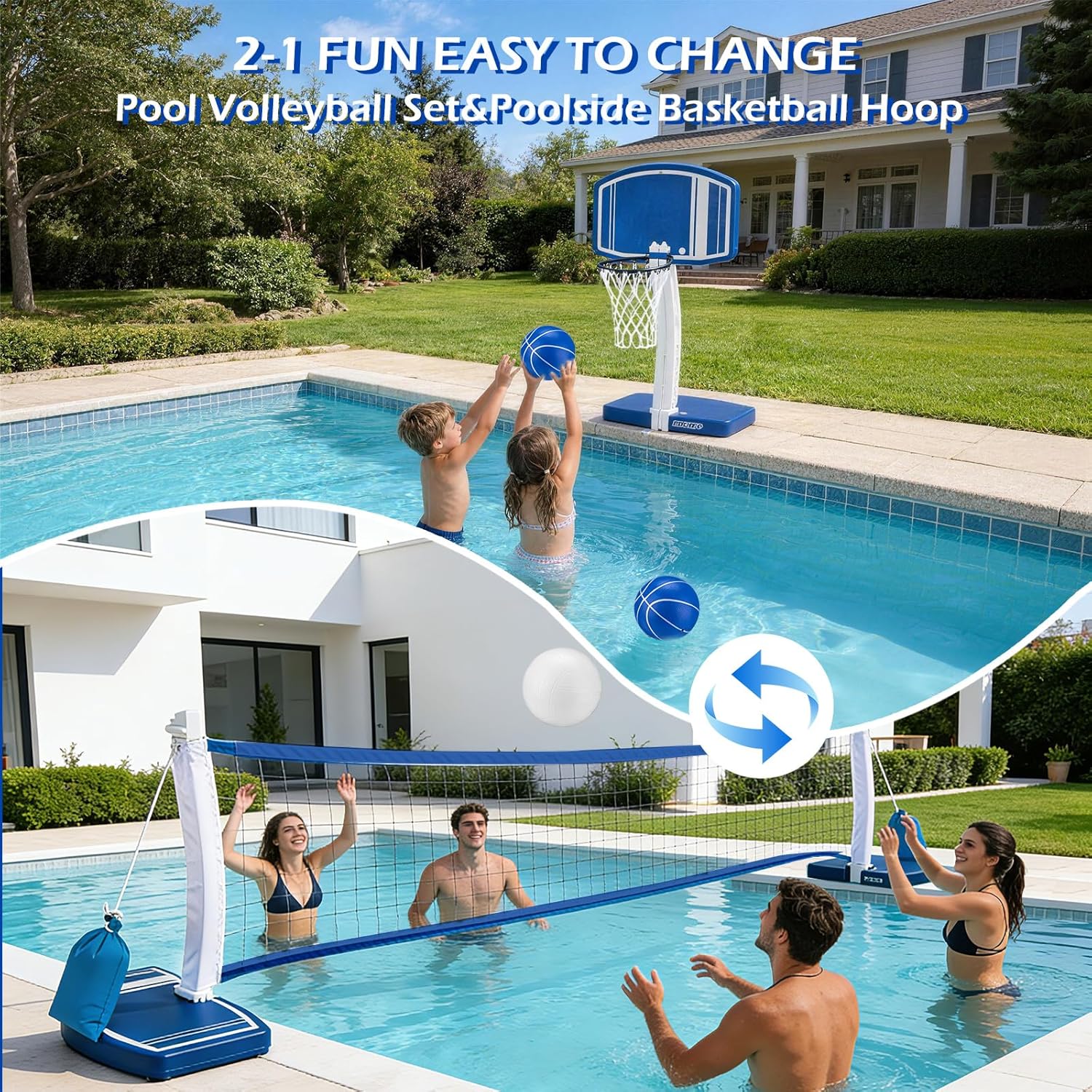 Above Ground Pool Basketball H - Kids' Toy ulasan dan harga