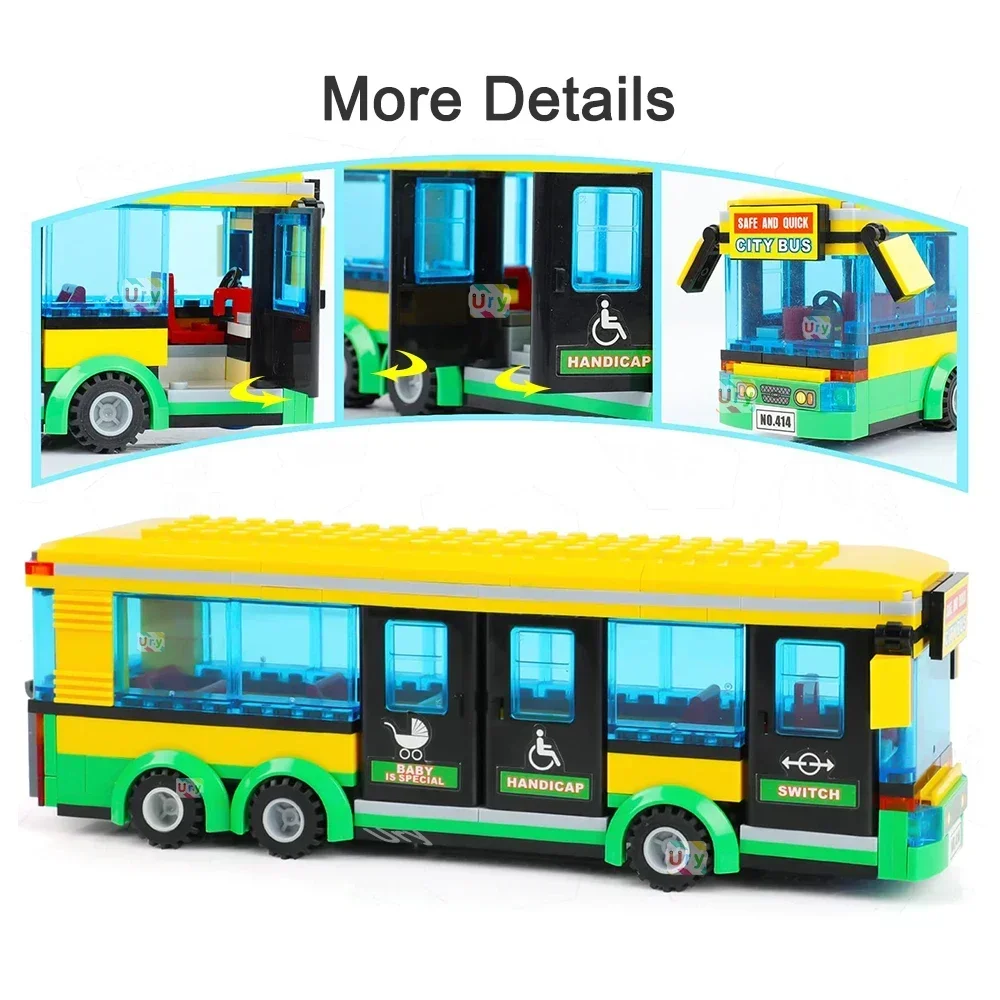 Bus City UK London Yellow Pass - Kids Toys Uk ulasan dan harga