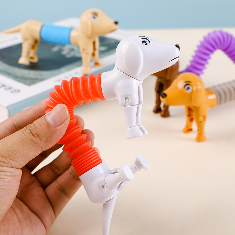 Novelty Spring Dog Pop Tubes S - Kids Toys Dog ulasan dan harga