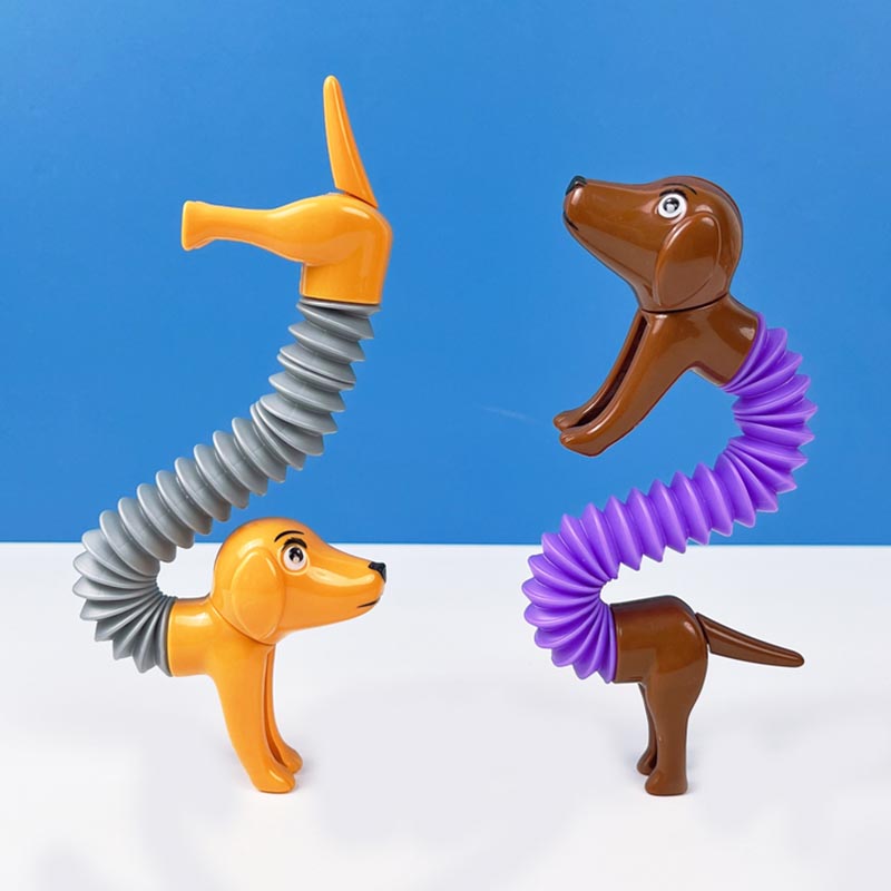 Novelty Spring Dog Pop Tubes S - Kids Toys Dog ulasan dan harga