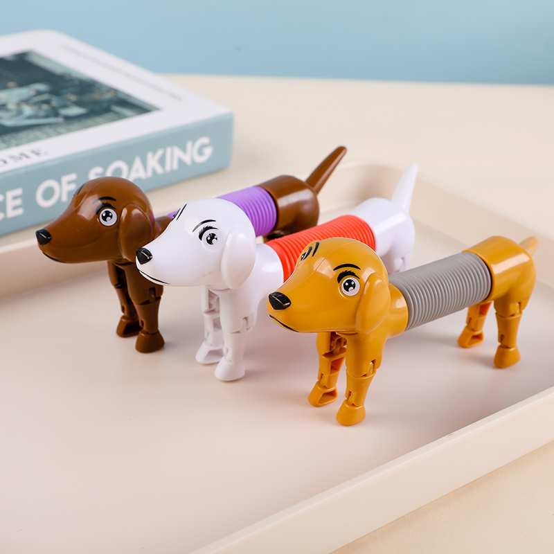 Novelty Spring Dog Pop Tubes S - Kids Toys Dog ulasan dan harga