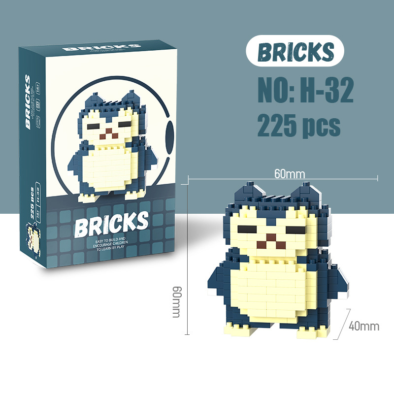 Pokemon Micro Building Blocks  - Kids Toys Movie ulasan dan harga