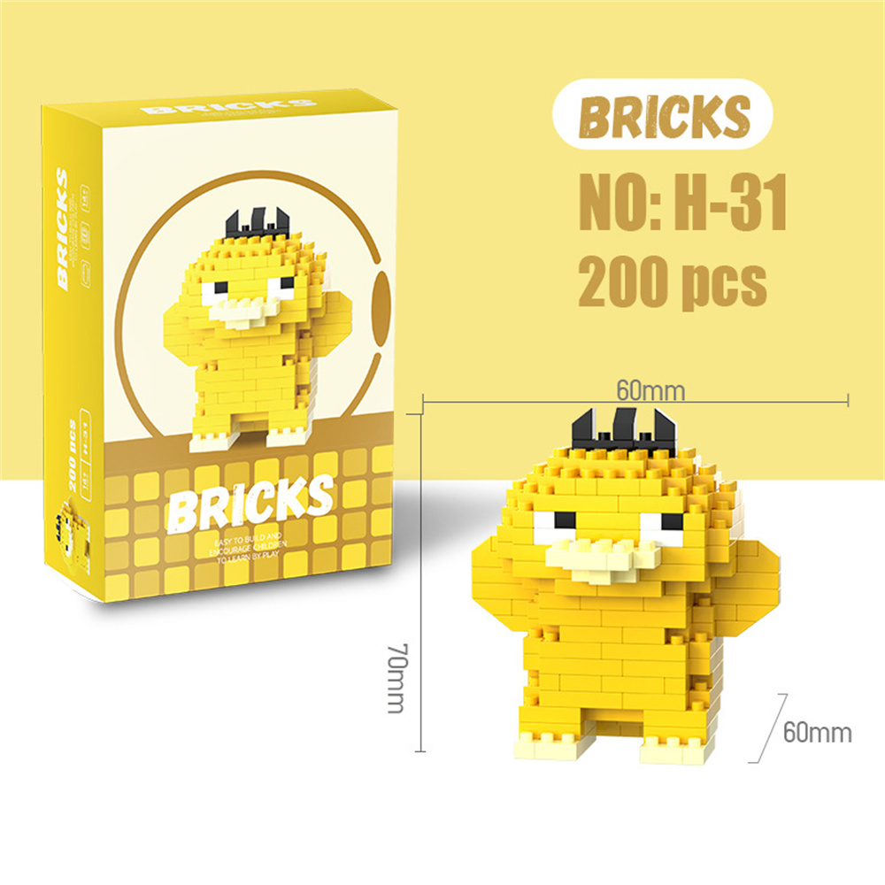 Pokemon Micro Building Blocks  - Kids Toys Movie ulasan dan harga