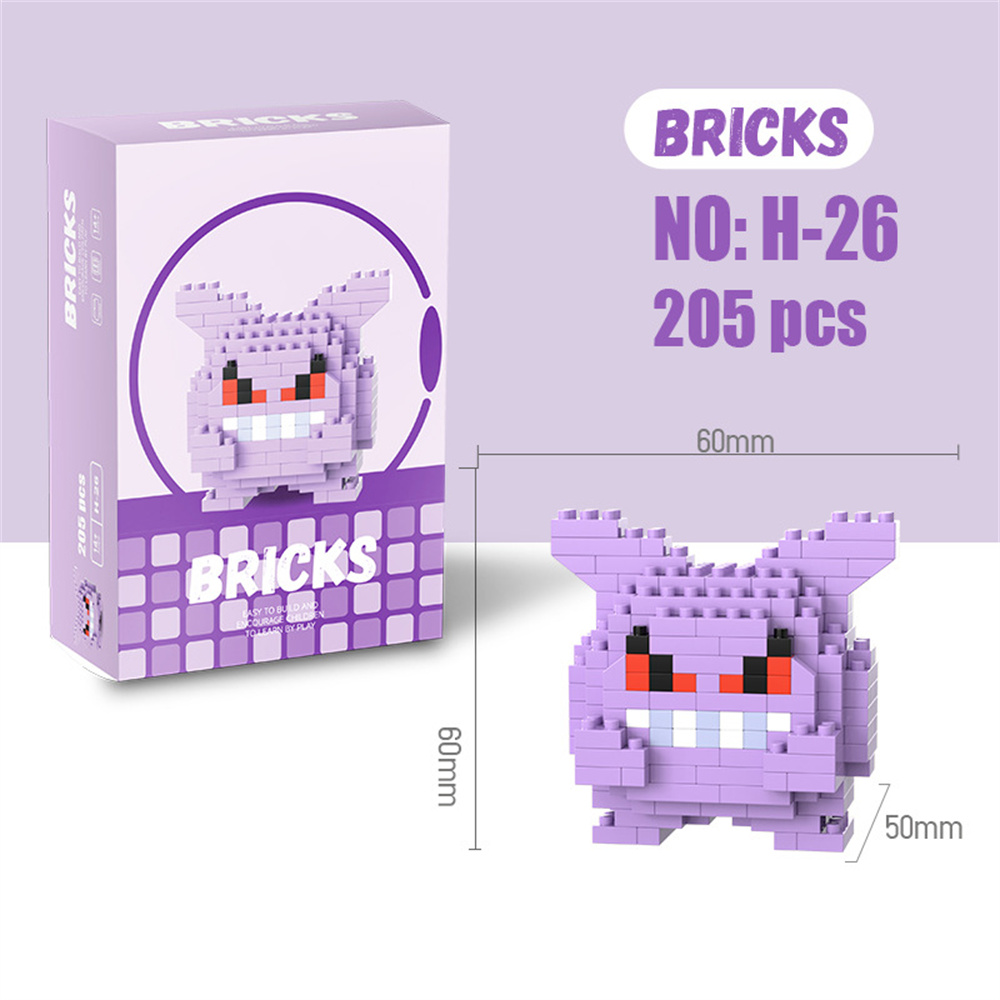 Pokemon Micro Building Blocks  - Kids Toys Movie ulasan dan harga