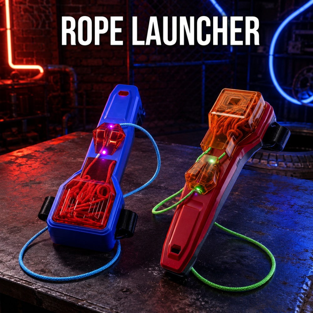 Creative Rope Launcher Spider  - Kids' Toy ulasan dan harga