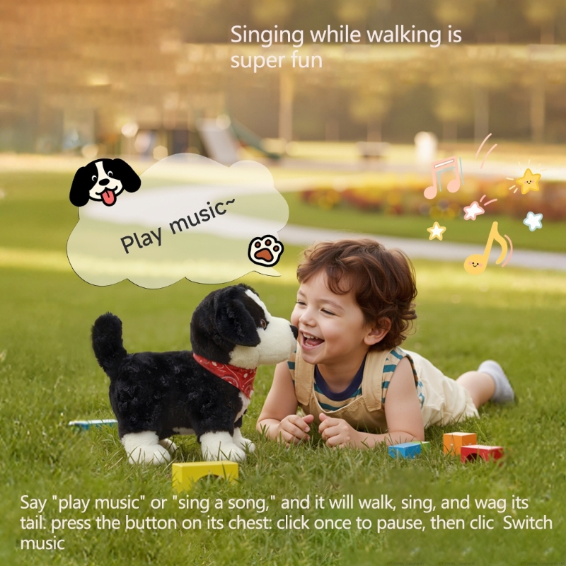  Cotton Made Interactive Plush - Kids Toys Dog ulasan dan harga