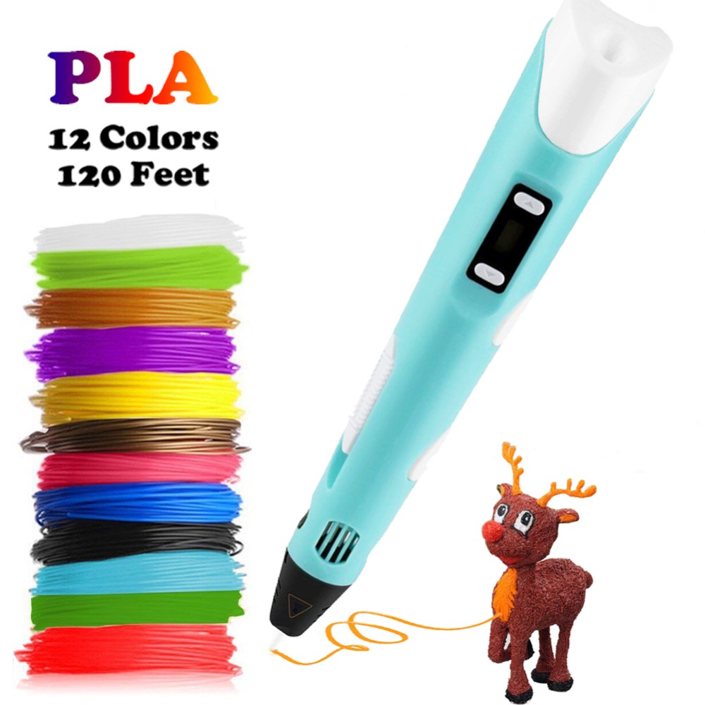 Dikale 3D Pen LED Screen DIY 3 - Kids Toys Uk ulasan dan harga