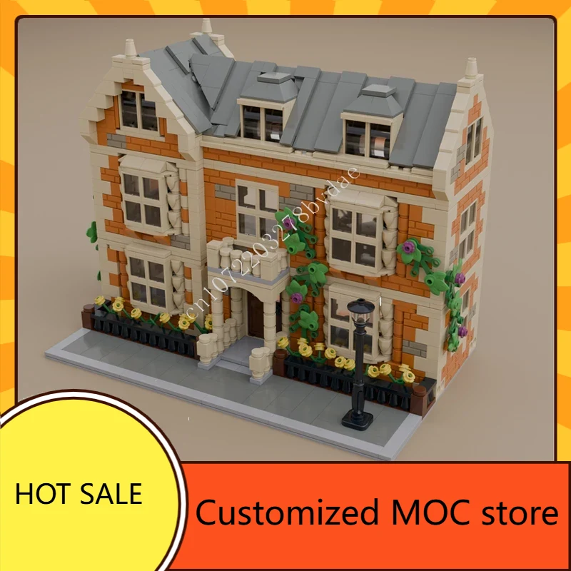 1662PCS  UK-Style House MOC St - Kids Toys Uk ulasan dan harga