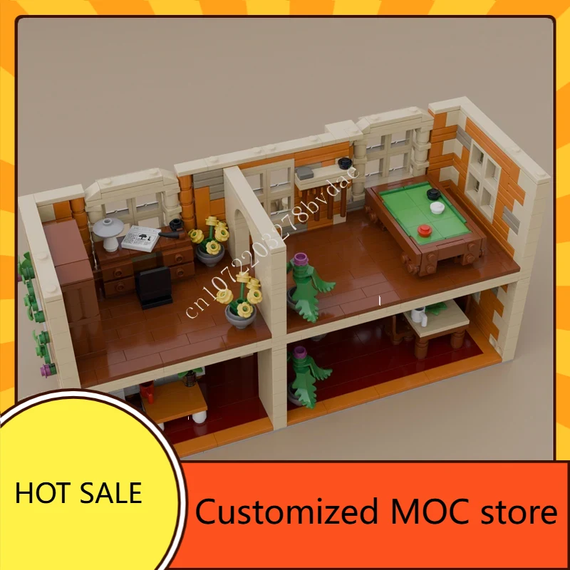 1662PCS  UK-Style House MOC St - Kids Toys Uk ulasan dan harga