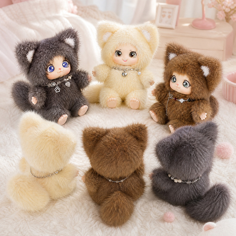 18cm New Cute Family Fox Plush - Kids Toys Movie ulasan dan harga