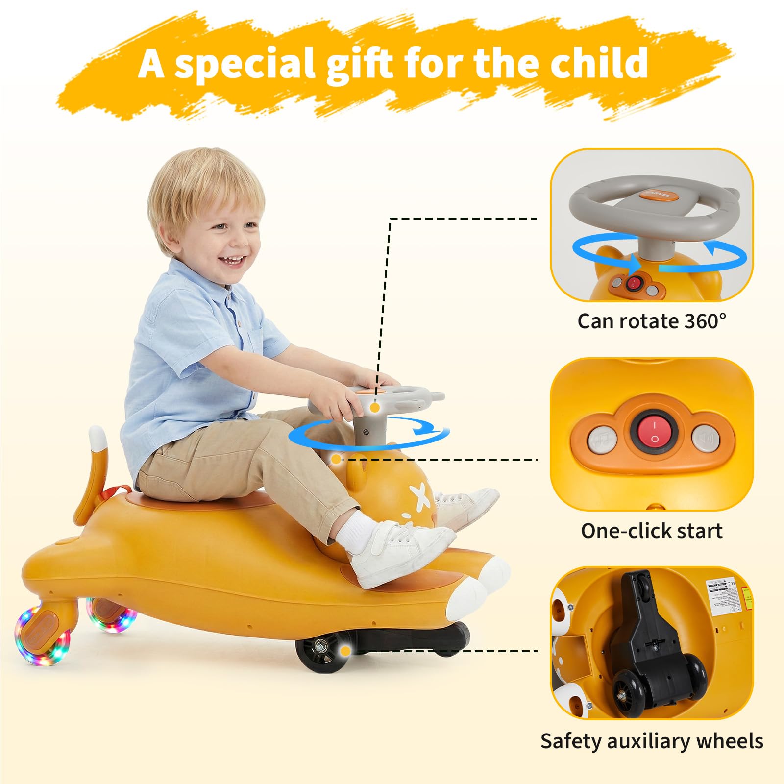 Kids Electric Wiggle Ride On C - Kids Toys Electric Car ulasan dan harga