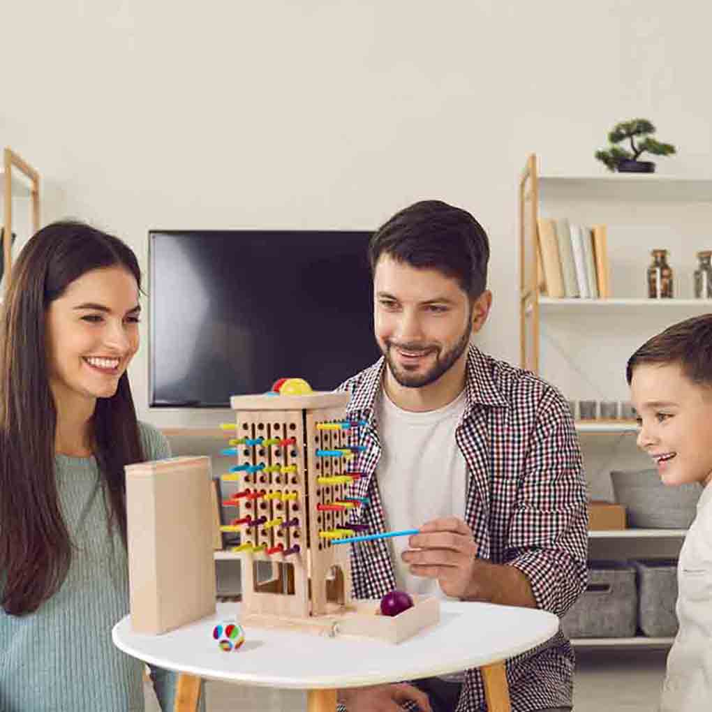 Montessori Wooden Stick Tower  - Kids Toys Entertainer ulasan dan harga