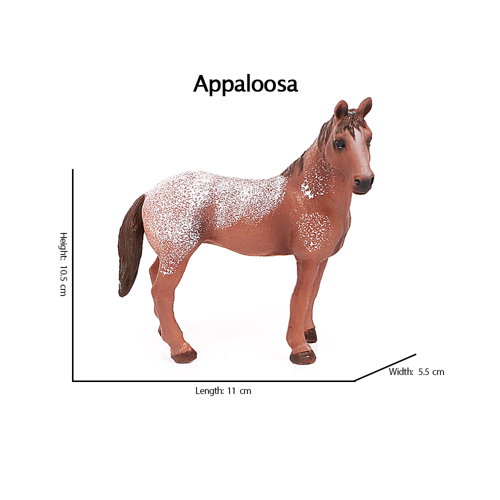 Horse Figurine Plastic Farm An - Kids Toys Horse ulasan dan harga